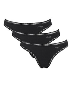 Dames string zwart