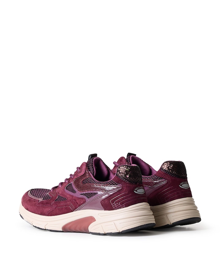 dames sneakers bordeaux