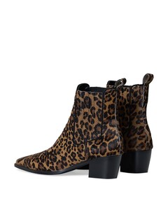 dames enkellaarzen bruin