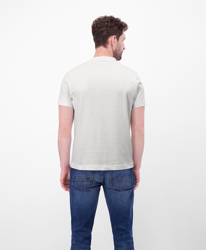 Heren T-shirt ecru