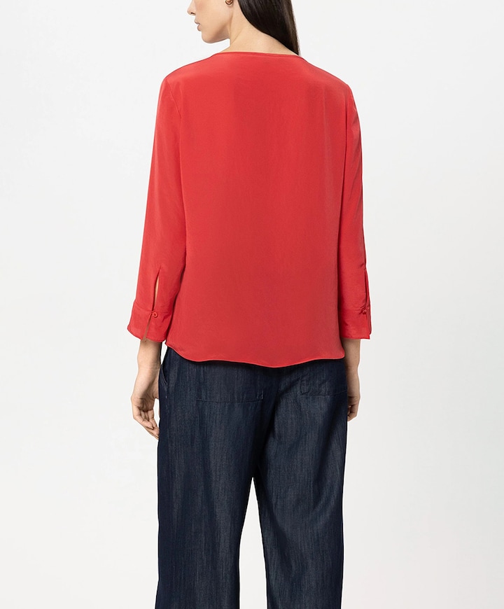 Dames blouse rood