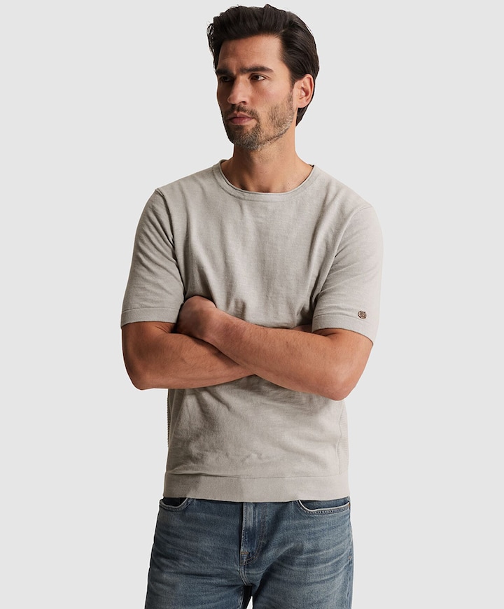 Heren T-shirt grijs