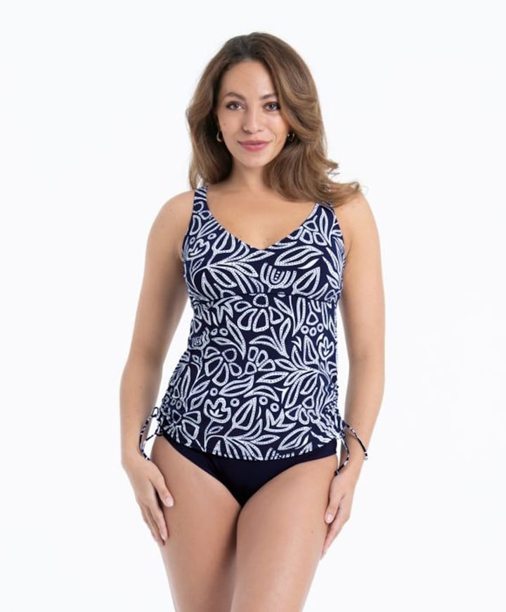 Dames bikinitop blauw