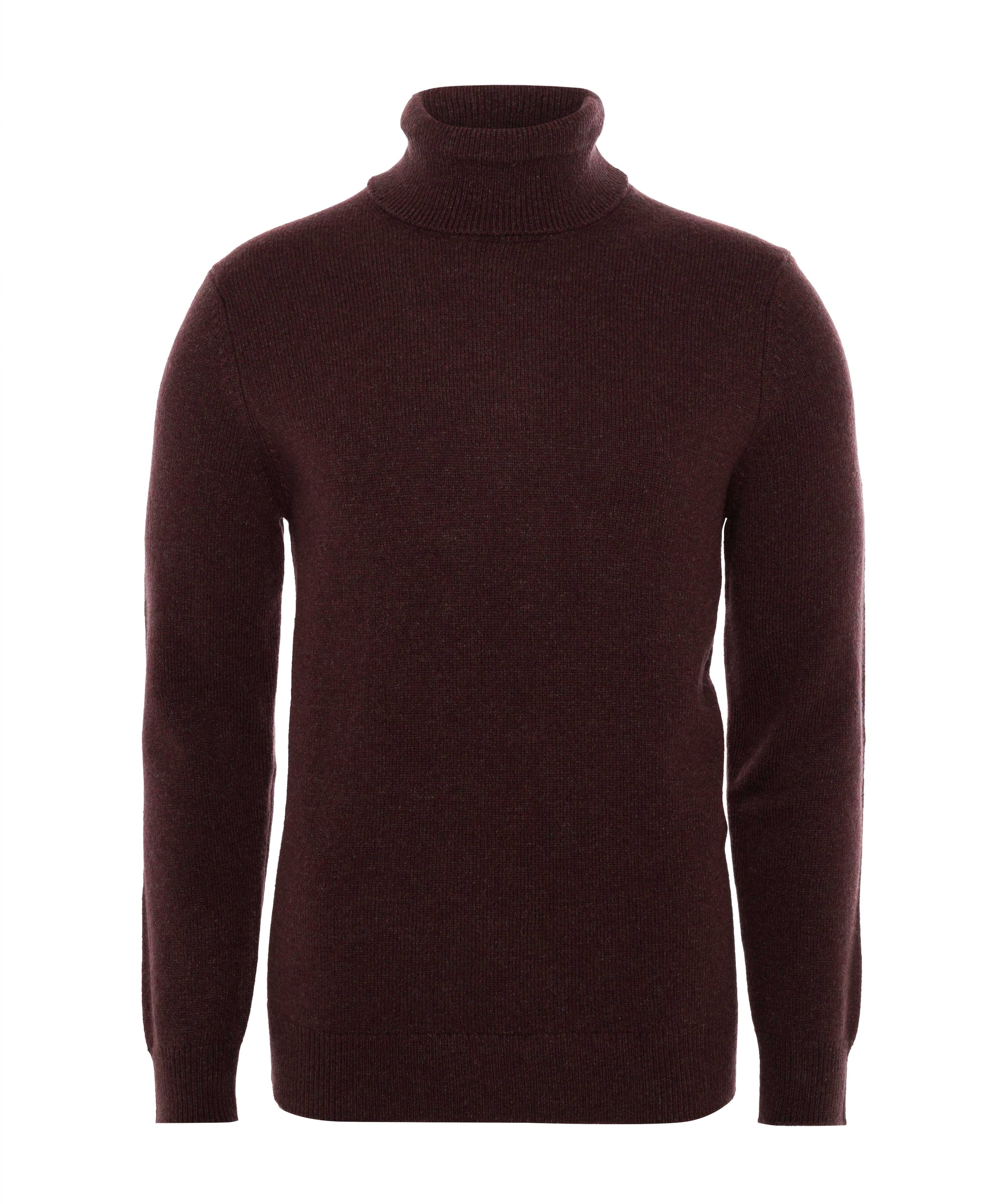 Heren coltrui bordeaux
