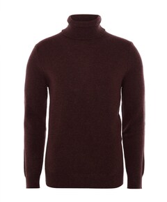 Heren coltrui bordeaux