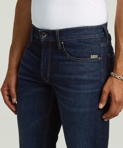 Mosa Straight heren jeans blauw