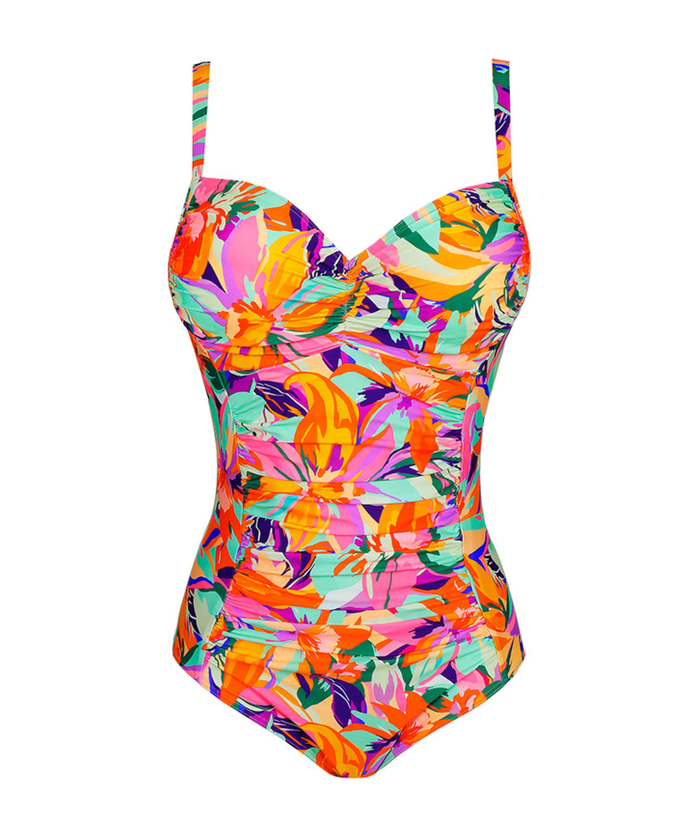 Dames badpak multicolor