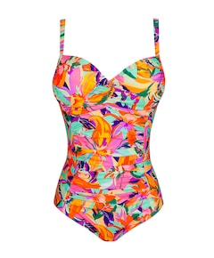 Dames badpak multicolor