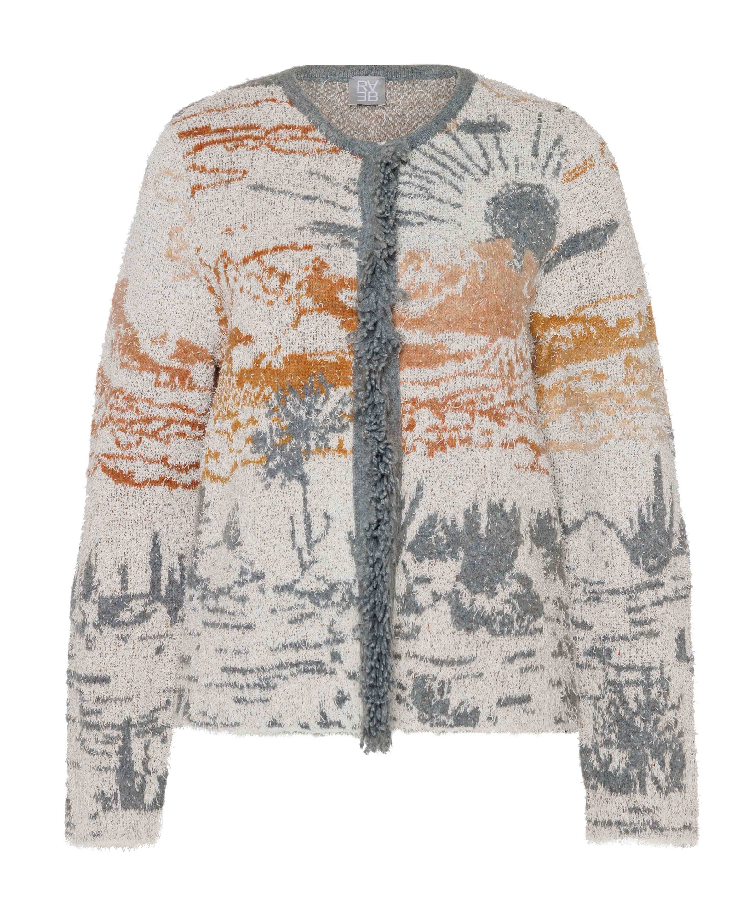 Dames vest grijs