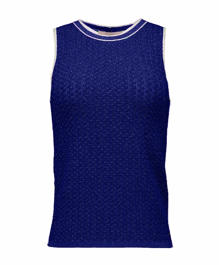 Dames top blauw