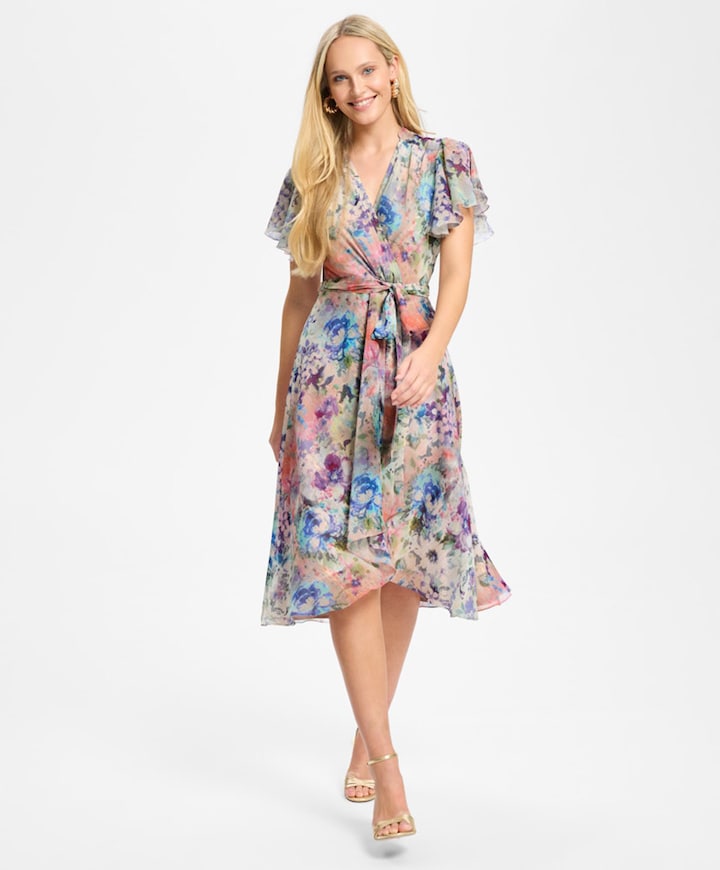 Dames jurk multicolor