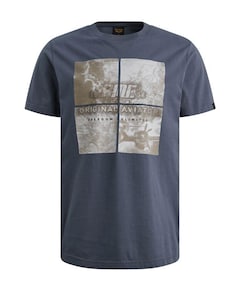 Heren T-shirt blauw