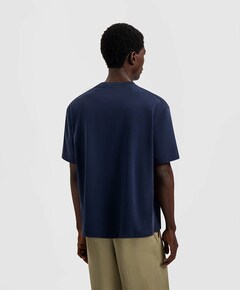 Heren polo blauw