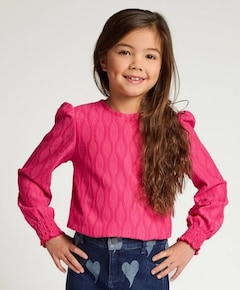 Meisjes longsleeve roze