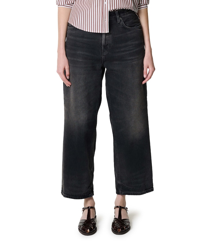BETTYVINTAGE dames jeans zwart