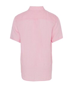 Heren overhemd korte mouw roze