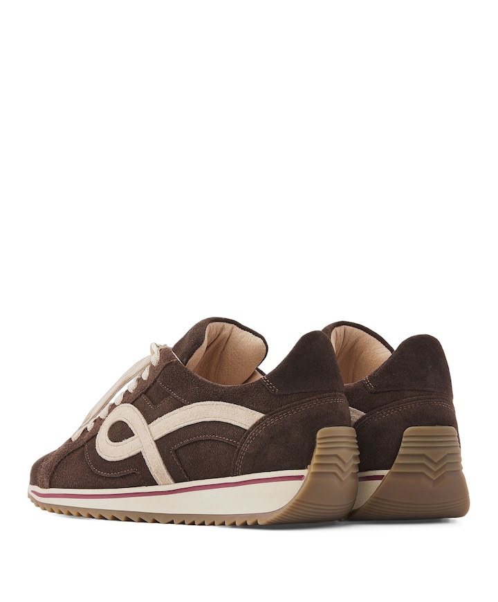 Mikki Eve dames sneakers bruin