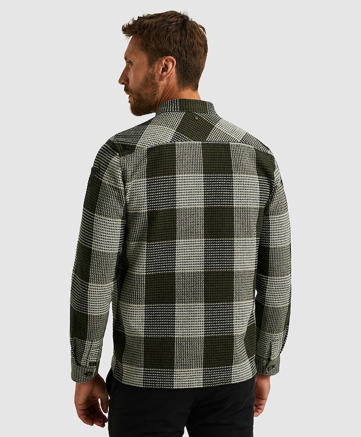 Overshirt lange mouw groen