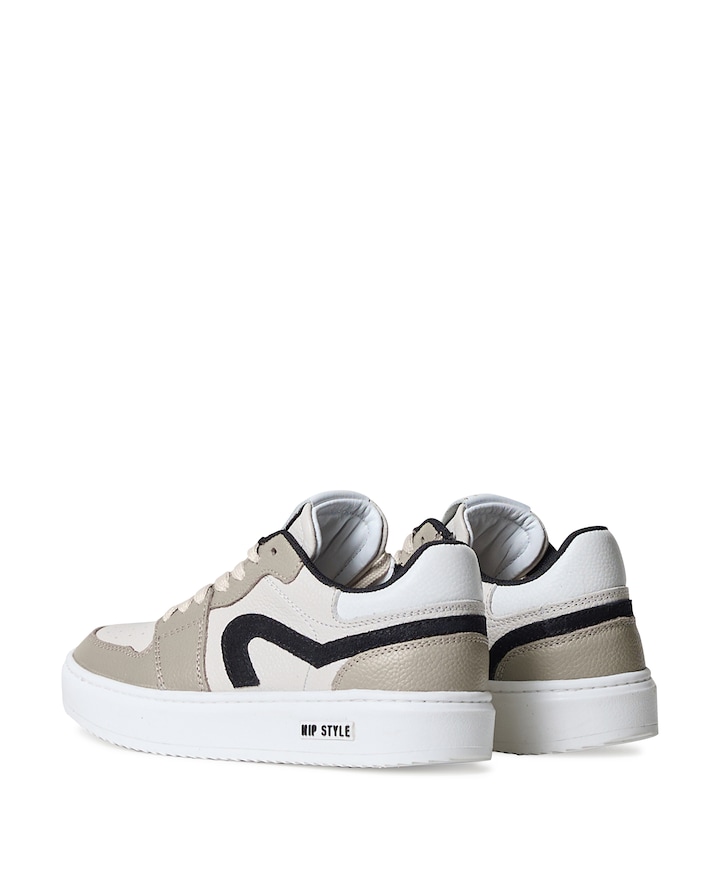 jongens veterschoenen beige