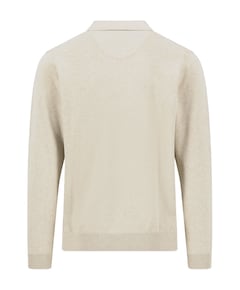 Heren polo beige