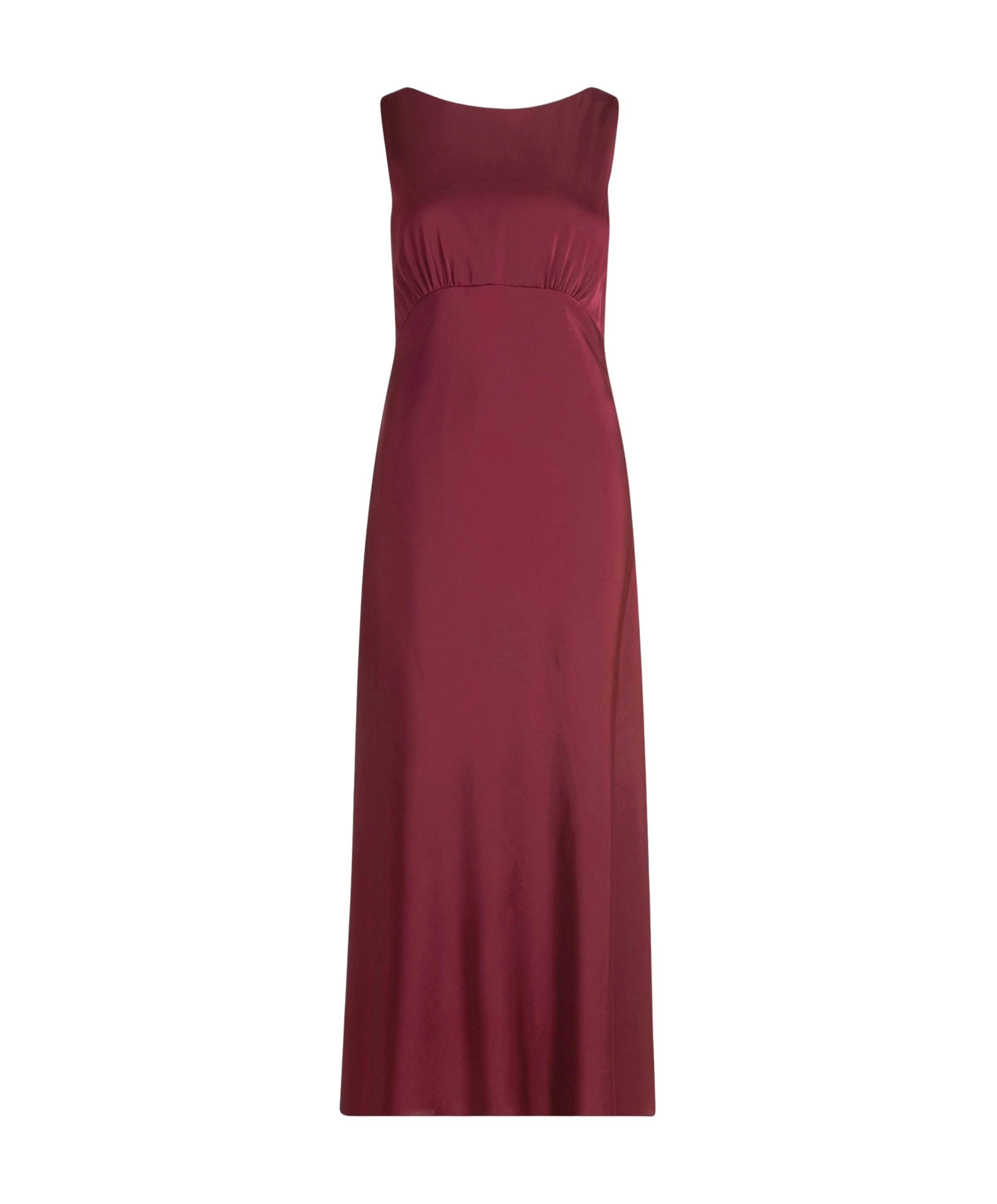 Dames jurk bordeaux
