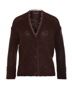 Dames vest bruin