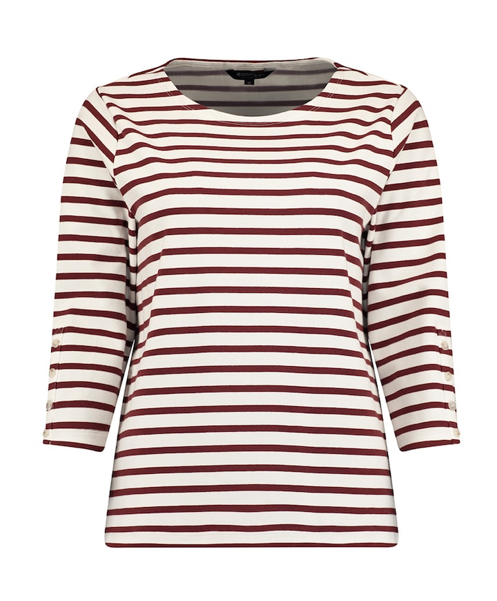 Dames longsleeve brique