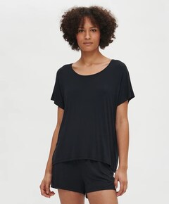 Dames pyjamatop zwart