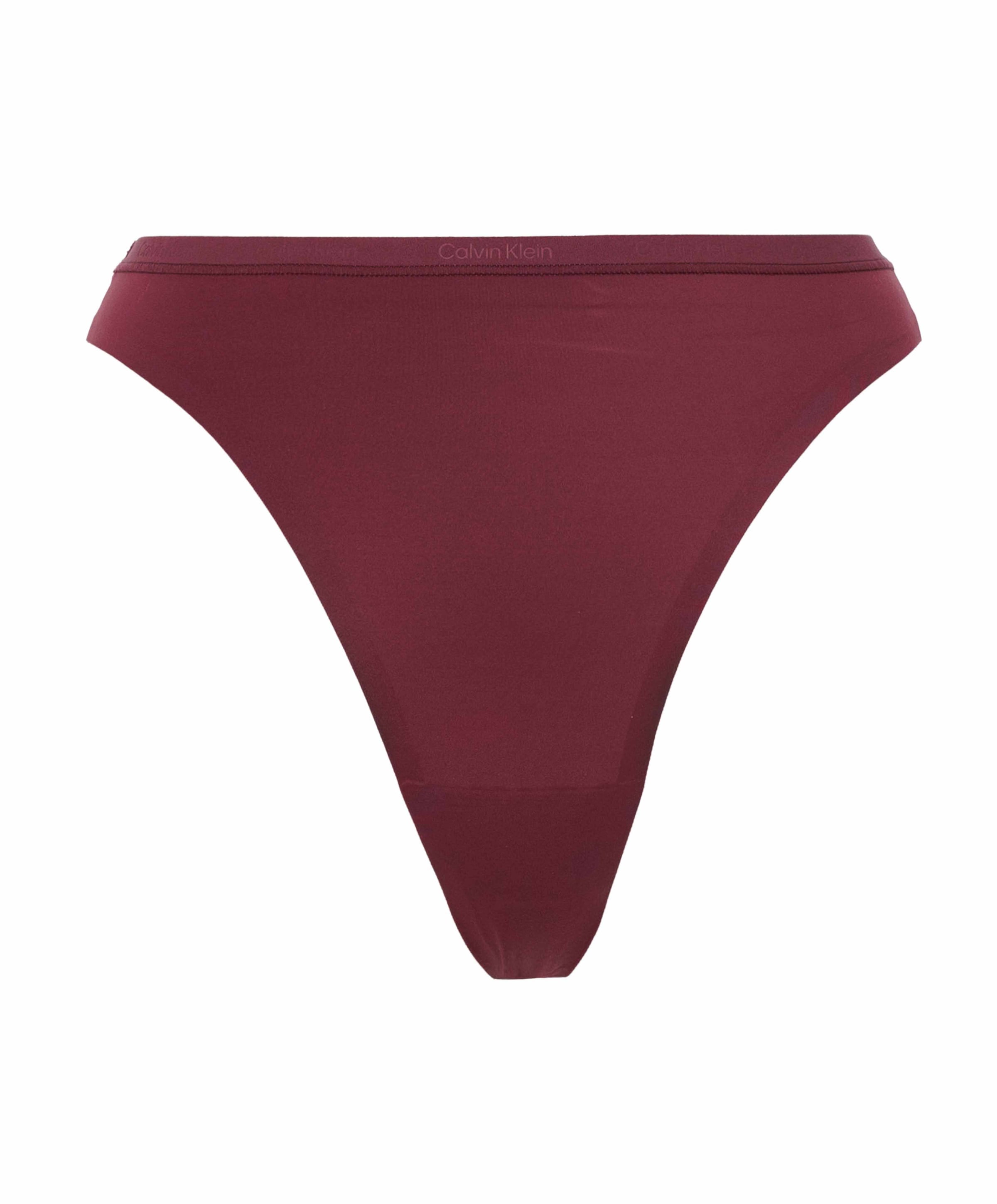 Dames string bordeaux