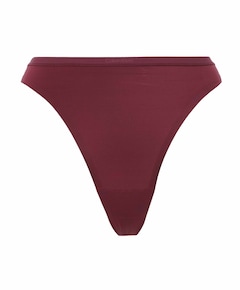 Dames string bordeaux