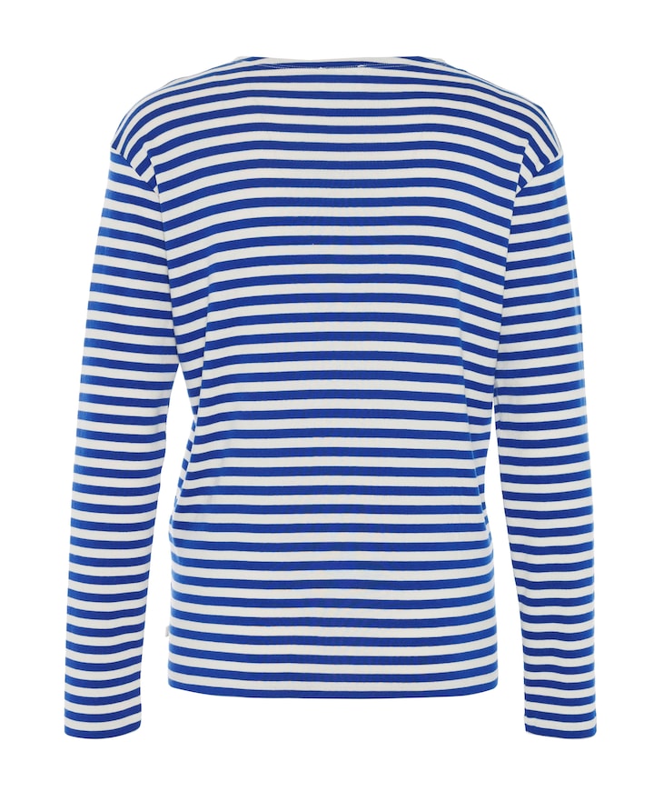 Dames longsleeve blauw