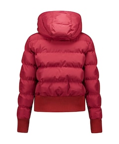 Dames ski-jas rood