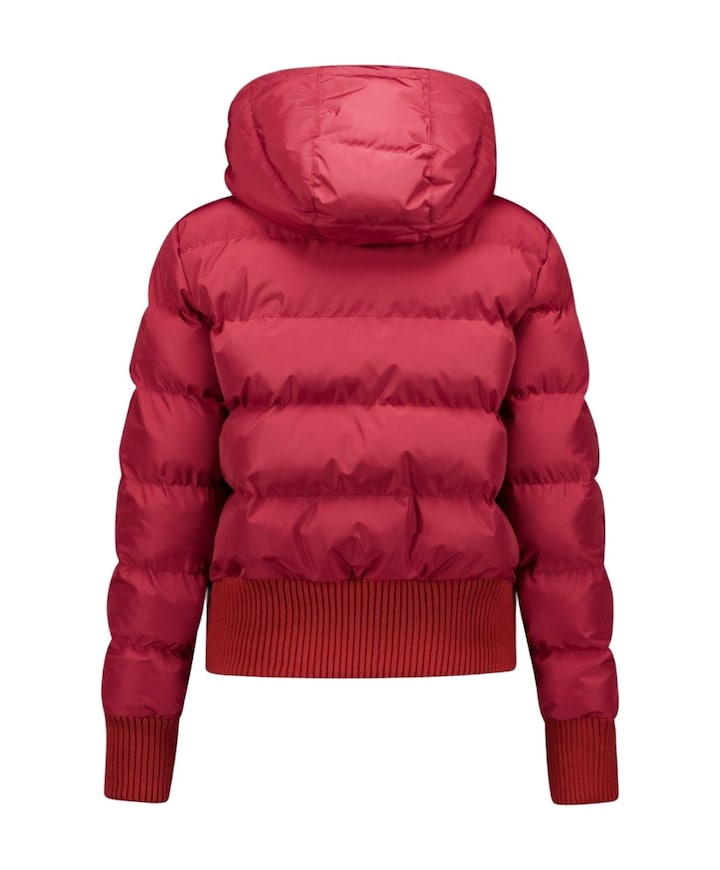 Dames ski-jas rood