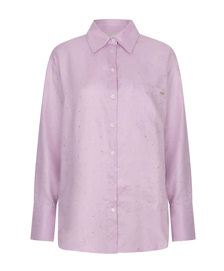 Dames blouse paars