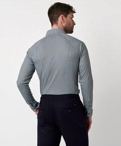 Overhemd lange mouw groen