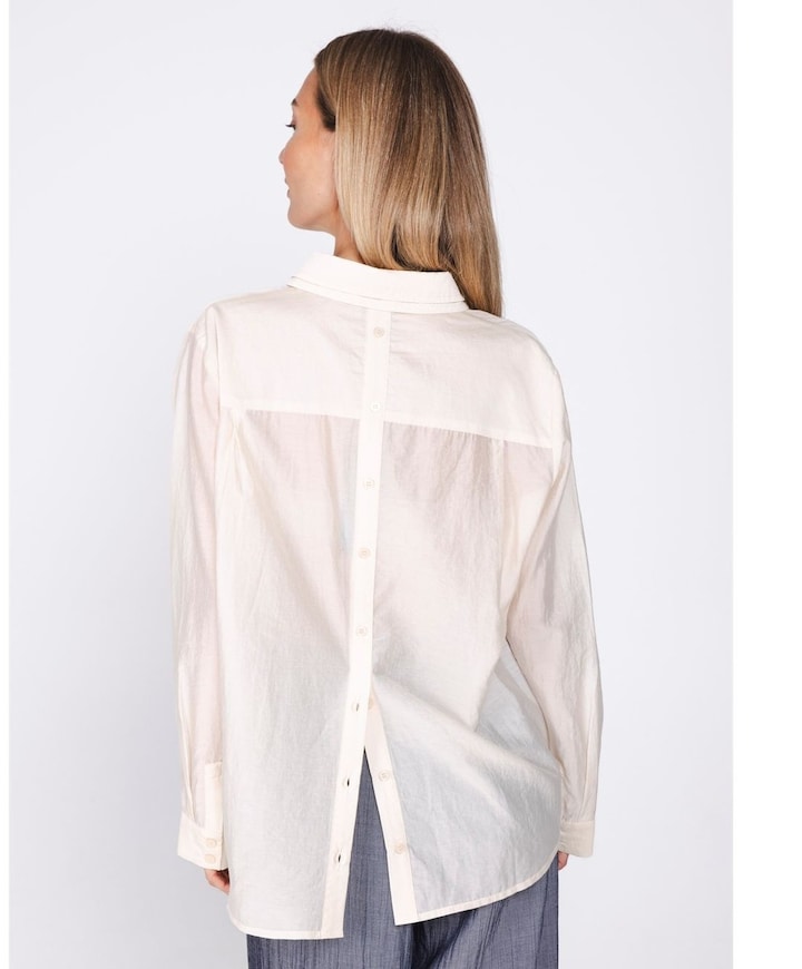 Dames blouse beige