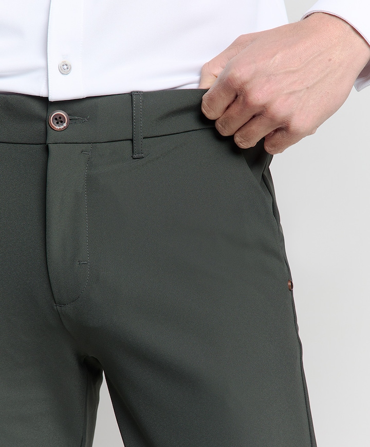 Pants Chino 4-Way Stretch Sedoc heren broek grijs