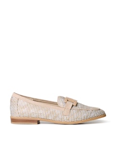 dames loafers beige