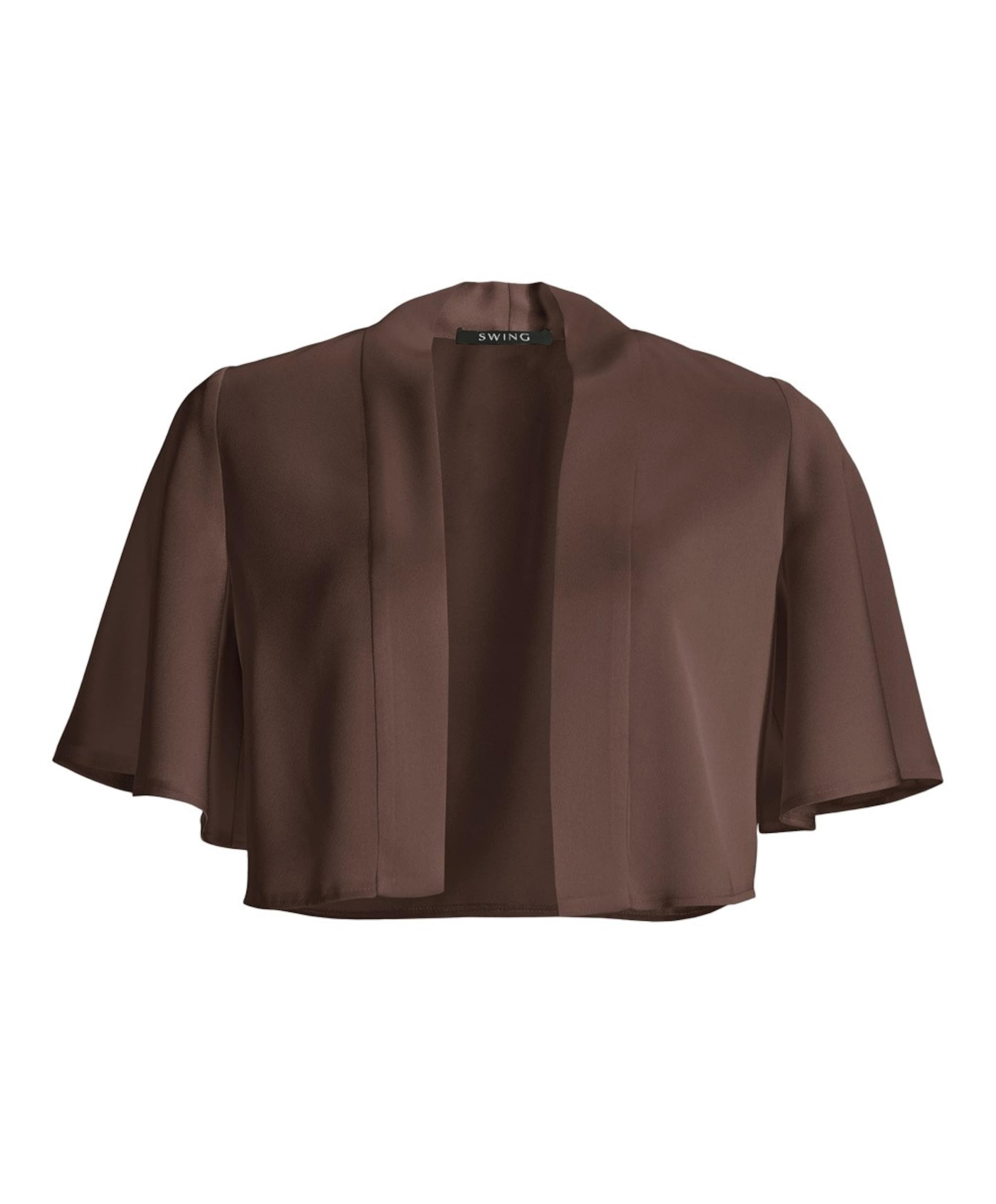 Dames blazer bruin