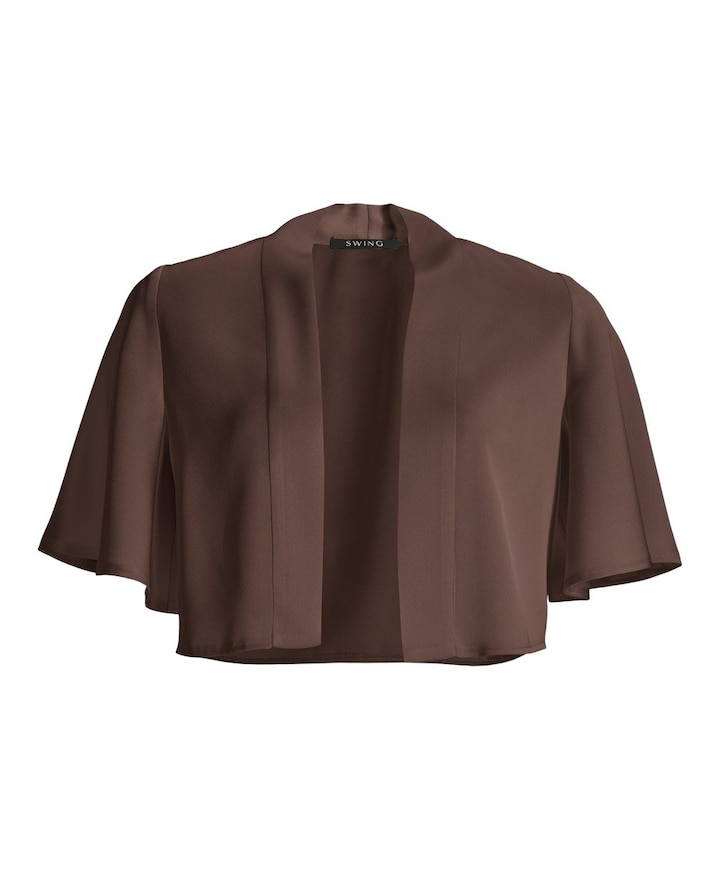 Dames blazer bruin