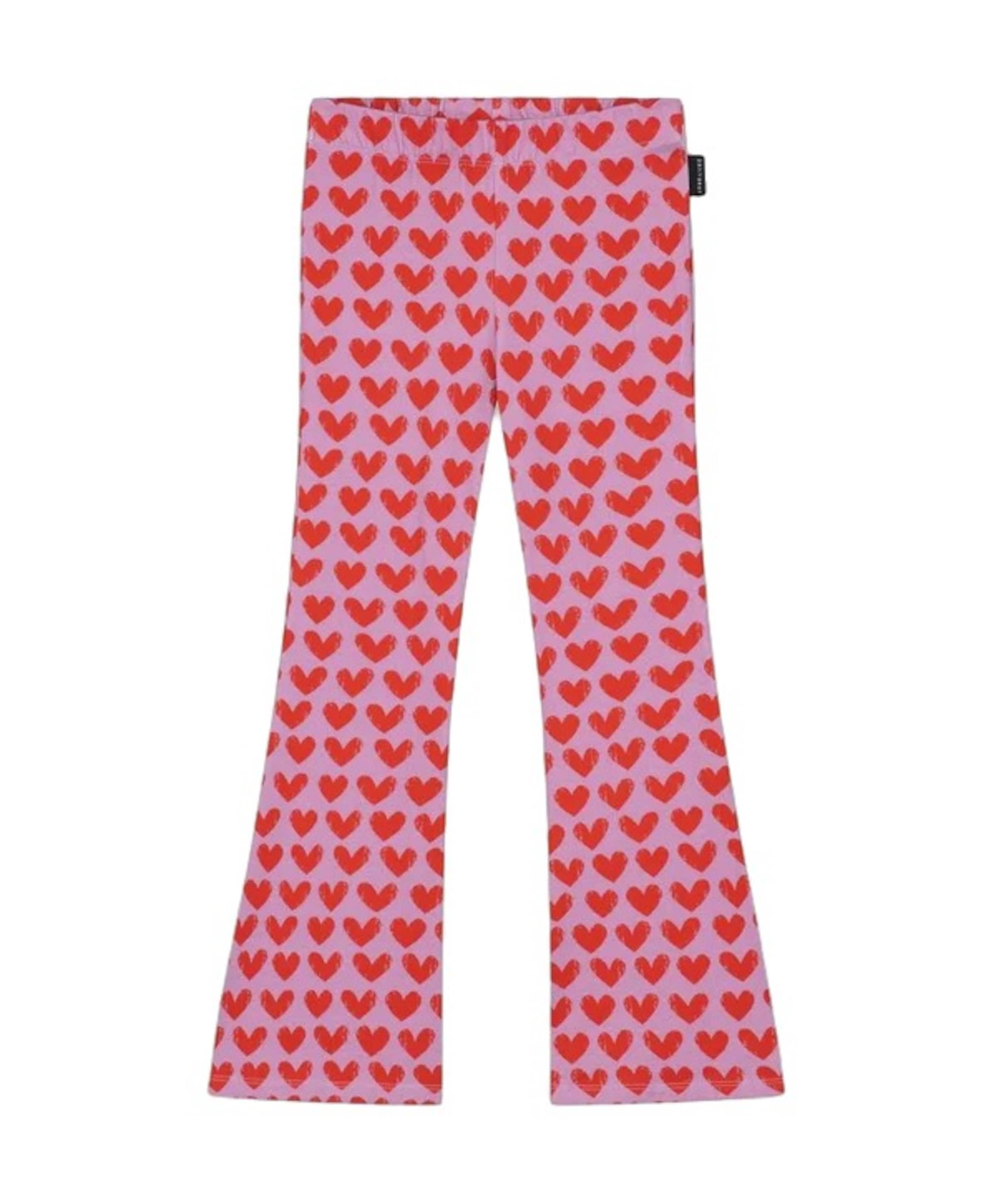 Leopard dream pants meisjes broek roze