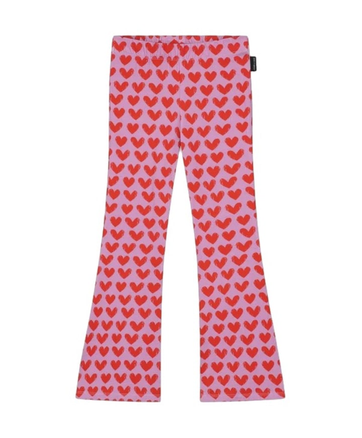Leopard dream pants meisjes broek roze