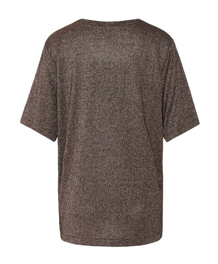 Dames T-shirt bruin