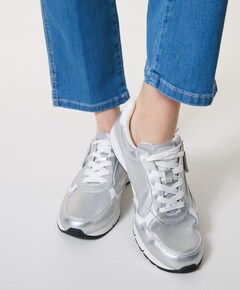 dames sneakers zilver