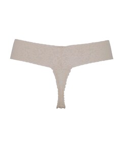 Dames string beige