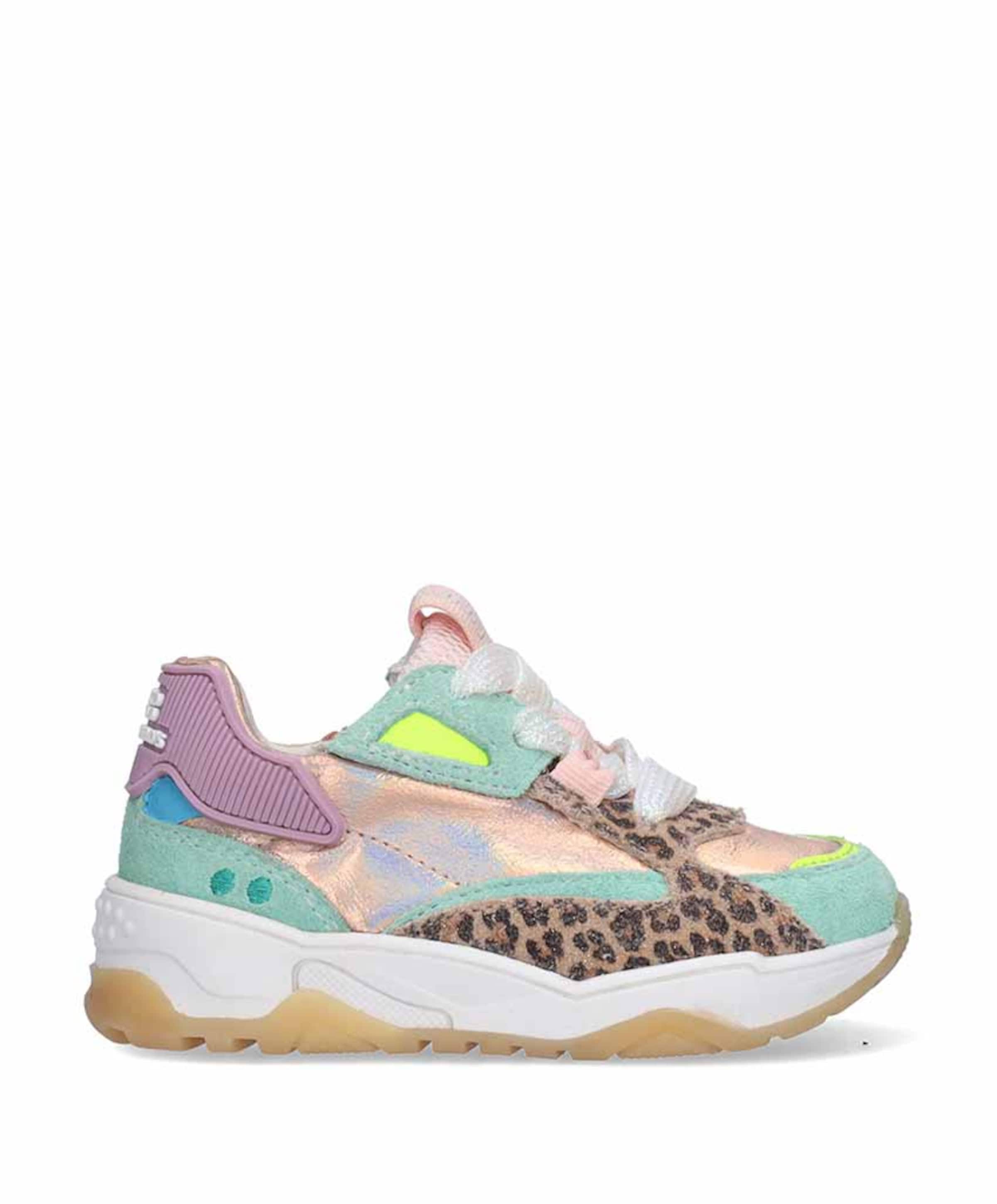 Cody Chunky meisjes sneakers groen