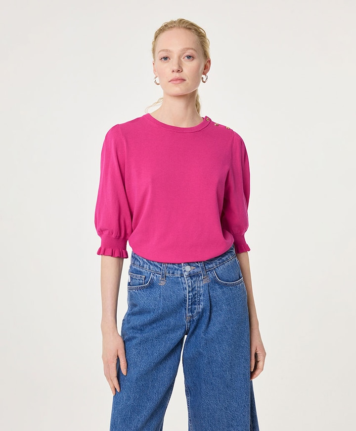 Dames trui roze