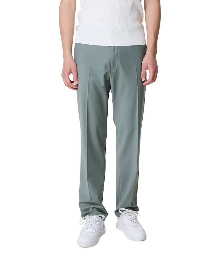 Ajend RGLR SK heren pantalon groen