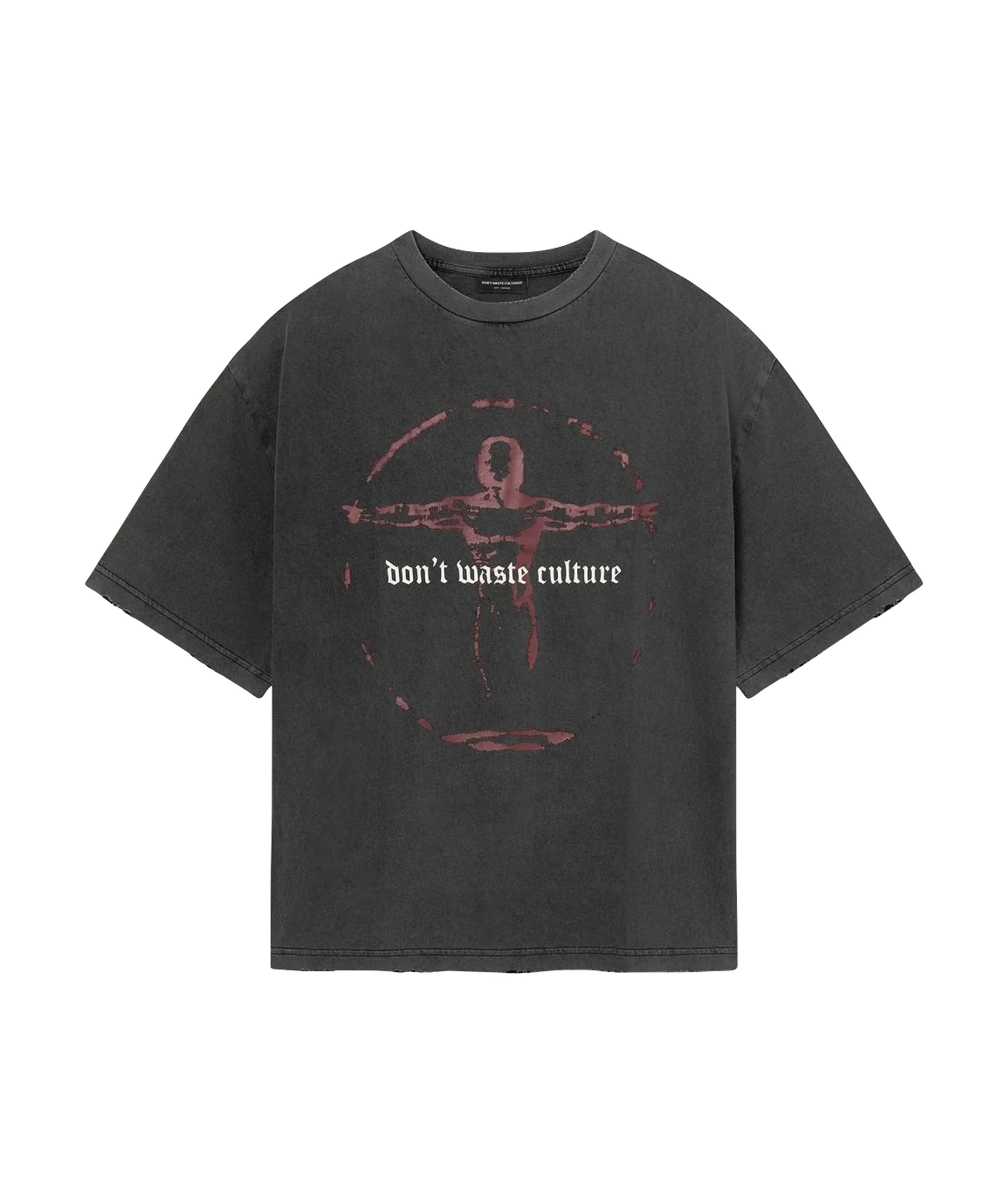 Heren T-shirt zwart