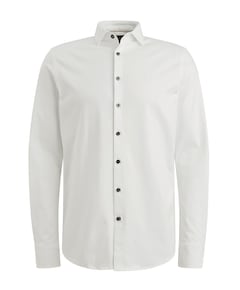 Heren overhemd lange mouw wit